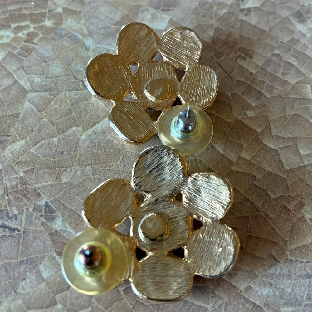 Multicolor Statement Post Earrings - image 2